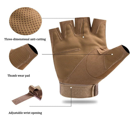 Outdoor Tactical Gloves with Protective Shell