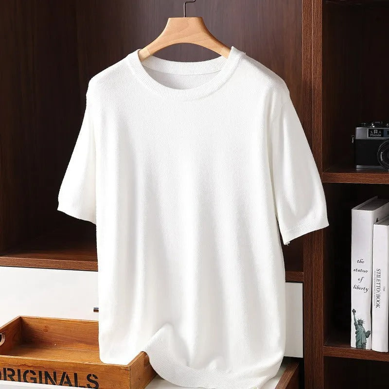 Cashmere Knit T-Shirt