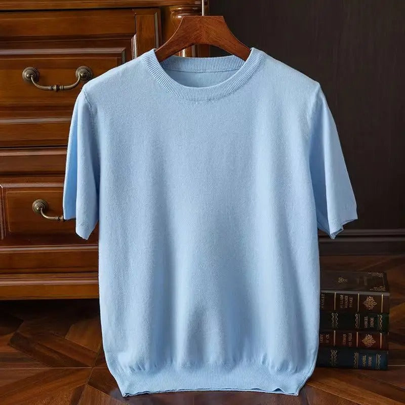 Cashmere Knit T-Shirt